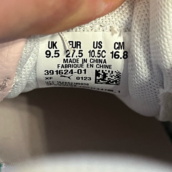 PUMA Kids Pink Sneakers - Picture 5 of 5